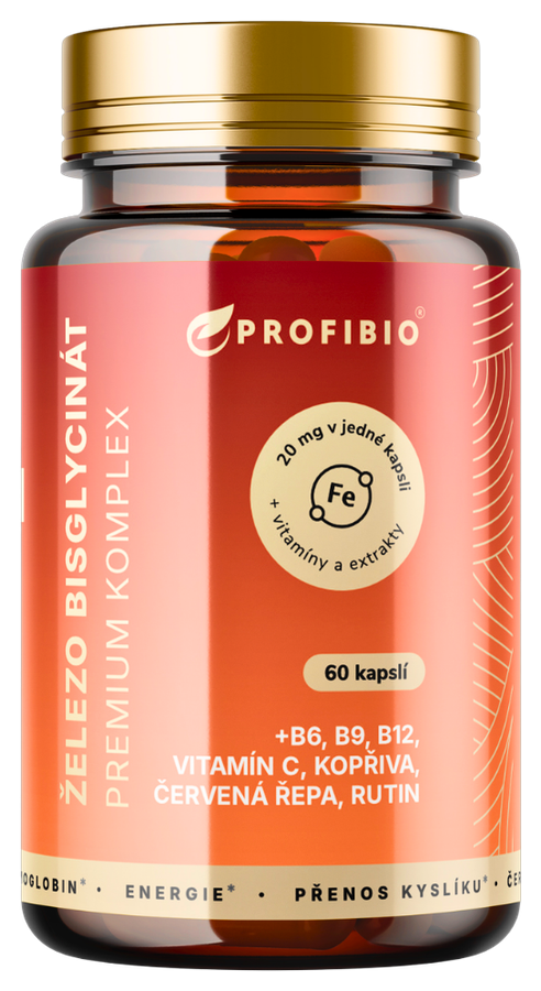 PREMIUM Železo Oxygen & Blood PROFIBIO