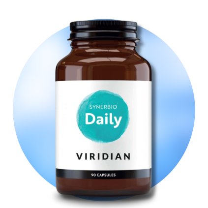 Směs probiotik a prebiotik (Synerbio Daily), 90 kapslí