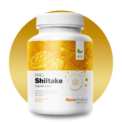 Shiitake PRO, 90 kapslí