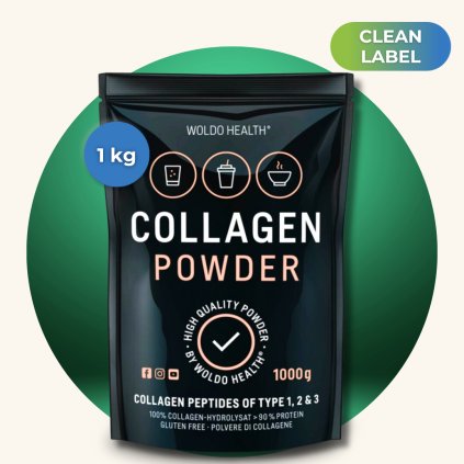 100% hydrolyzovnaný hovězí kolagen (na pleť i klouby), 1 kg