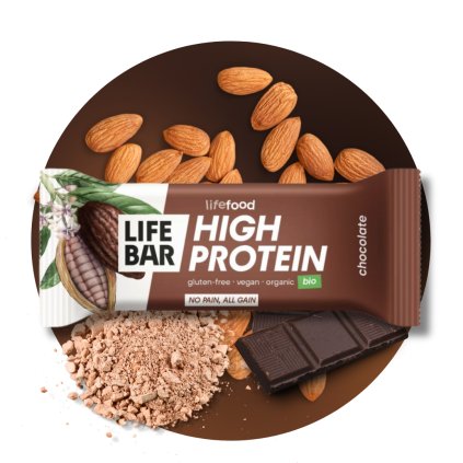 Tyčinka Lifebar proteinová s kakaem 40 g BIO