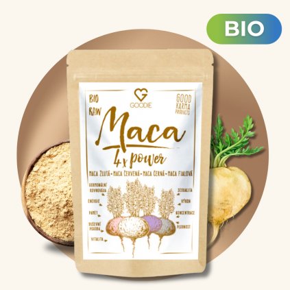 Maca 4x Power BIO, 140 g