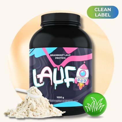 LAUF Protein, nativní syrovátkový protein, Vanilka, 1000 g