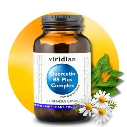 Quercetin B5 Plus Complex (Kvercetin), 60 kapslí