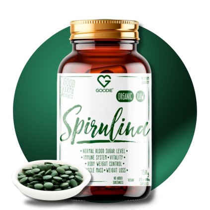 Spirulina BIO tablety, 150 g