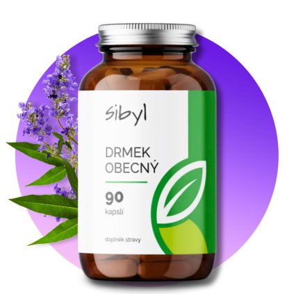 Drmek obecný (vitex), hormonální rovnováha žen, 90 kapslí