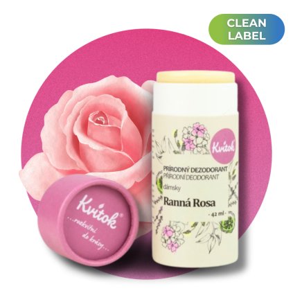 Tuhý deodorant Ranní rosa, 42 ml