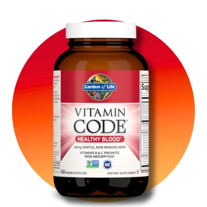 Vitamin Code RAW Healthy Blood (multivitamín zdravá krev), 60 kapslí