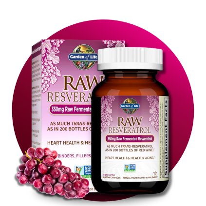 Resveratrol RAW, 60 kapslí