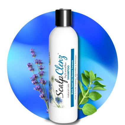 NAHS přírodní šampon s olejem z černuchy seté pro normální až suché vlasy (ScalpClenz), 240 ml