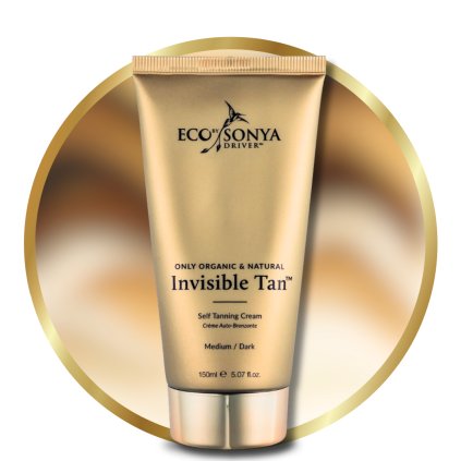 Přírodní samoopalovací krém Invisible Tan, 150 ml