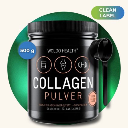 100% hydrolyzovnaný hovězí kolagen (na pleť i klouby), 500 g