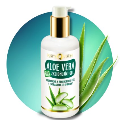 BIO Zklidňující Aloe vera gel, 200 ml