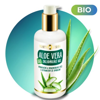 BIO Zklidňující Aloe vera gel, 200 ml