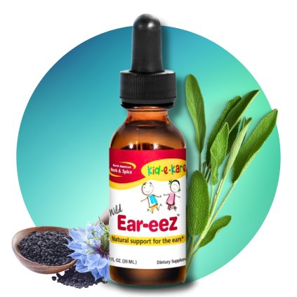 NAHS Ear EEZ bylinné kapky do uší pro děti, 30 ml