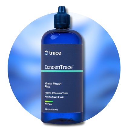 Trace Minerals Přírodní ústní voda s minerály, 296 ml