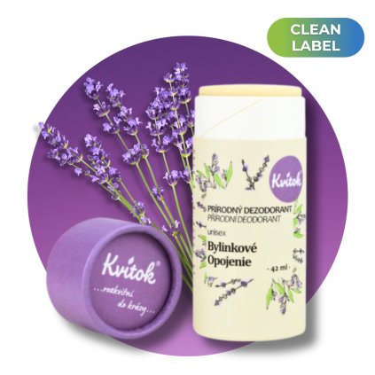 Tuhý deodorant Bylinkové opojení, 42 ml
