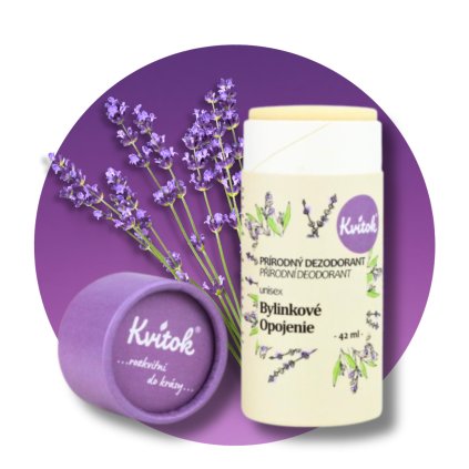 Tuhý deodorant Bylinkové opojení, 42 ml