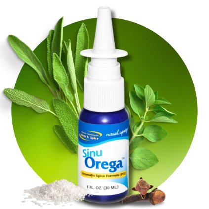 SinuOrega přírodní sprej do nosu s oreganem a bylinami, 30 ml