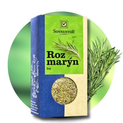 Rozmarýn řezaný BIO, Rosmarinus officinalis, 25 g