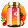 PREMIUM Liposomální Vitamín C 832 mg ANTIOXIDANT BERRY BOOST (+ Acerola, Camu Camu, amla, šípek, bioflavonoidy), Vysoce vstřebatelný, 60 kapslí