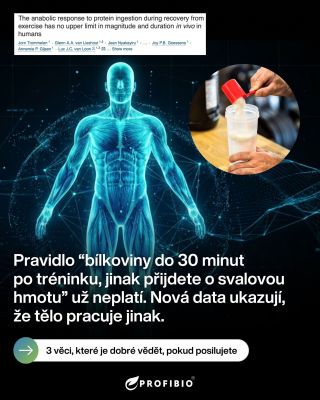 Spěcháte si dát protein shake hned po tréninku? 🏃‍♀️ Podle nových dat to možná není tak nutné, jak jste si mysleli. Pár...