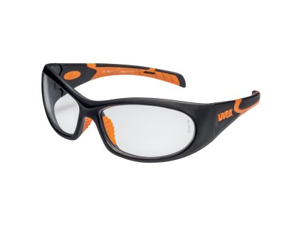 Dioptrické ochranné brýle na míru uvex RX sp 5510 - oranžové