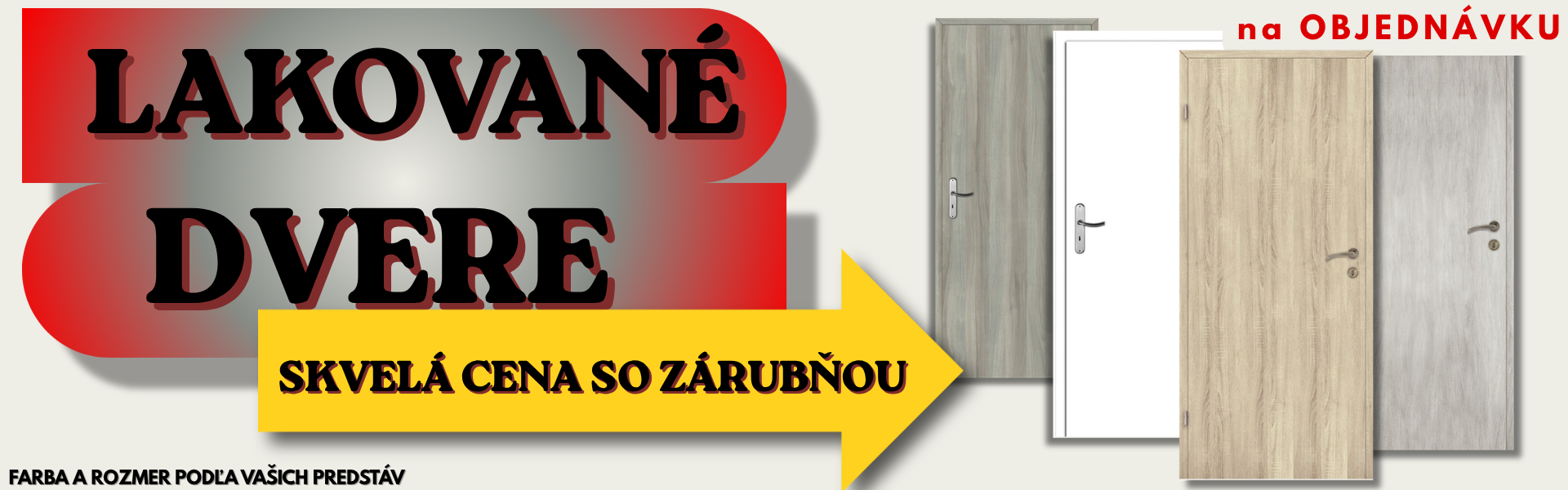 lakované dvere