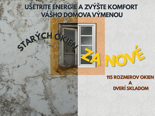Vymente okná