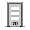 70 cm