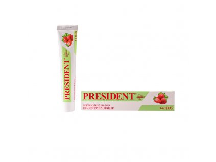 President Jahoda 3 6 let detska zubni pasta new 1