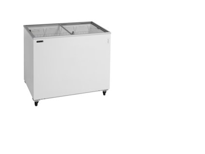 TEFCOLD IC 300 SC  Pultová mraznička presklené rovné veko