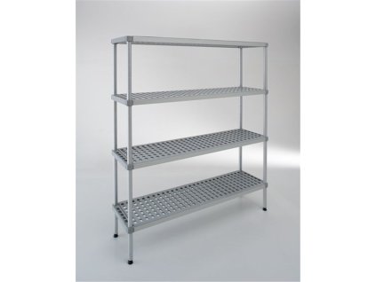 Regál 1100x500x1600mm  ALUPLAST