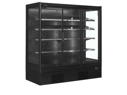TEFCOLD EXTRA1875 CD  Chladiaca vitrína prístenná, kr. dvere