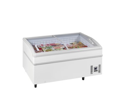 TEFCOLD Shallow 150-CF  Kombinovaný mraziaci/chladiaci ostrov biely