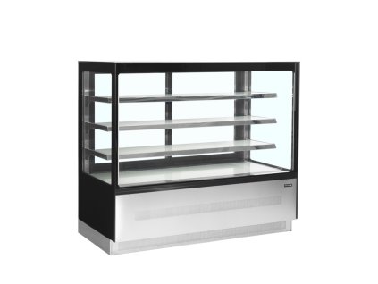 TEFCOLD LPD 1503 F Black  Chladiaca vitrína cukrárska čierna