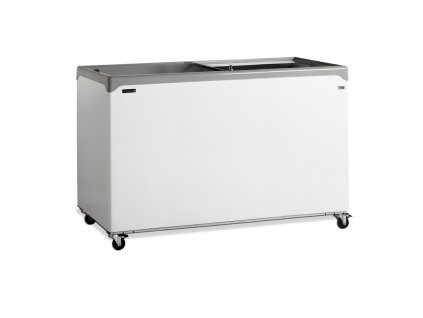 TEFCOLD NIC 500 SC  Pultová mraznička presklené rovné veko