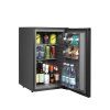 TEFCOLD TM 52  Minibar plné dvere, čierne opláštenie