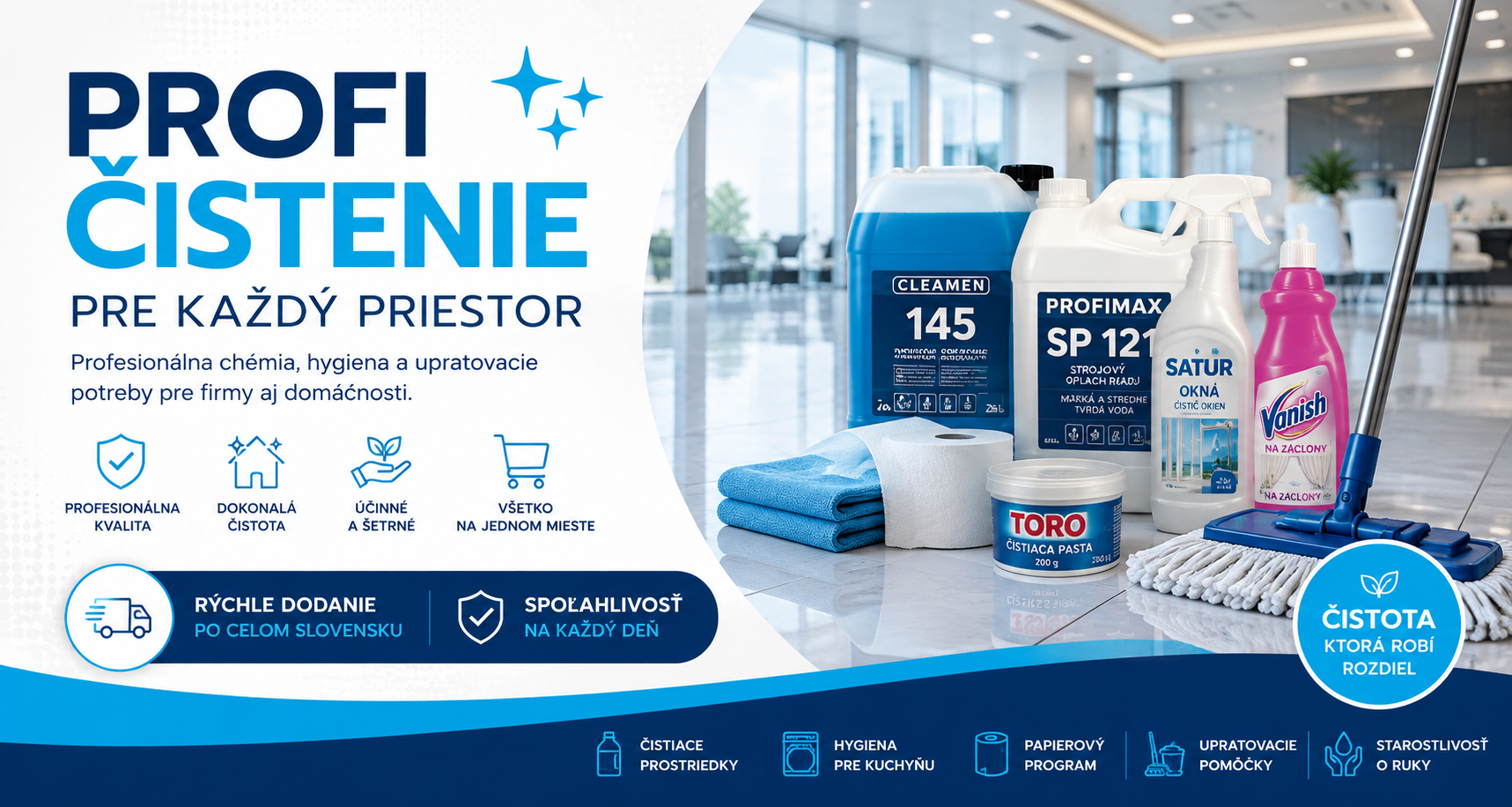 ProfiČistota - Čistota na profesionálnej úrovni