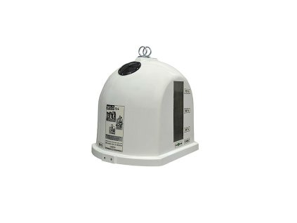 Kontejner na sklo a nápojový karton se spodním výsypem typu MINI HK-A - 1,3 m3 (Varianta nápojový karton)