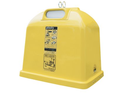 Kontejner na plasty, papír nebo sklo se spodním výsypem typu H-B - 2,15 m3