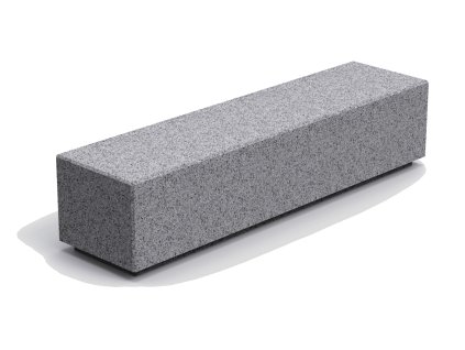 betonová lavička kube