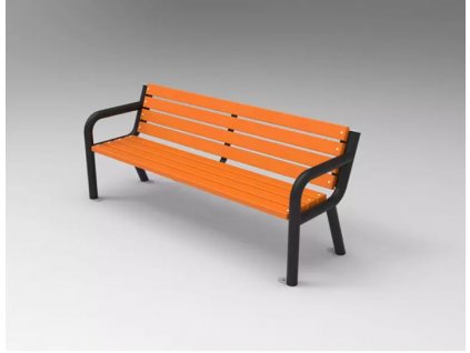 kovová laviča Viking Bis