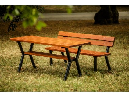 Stůl Gladiator (Barevná kombinace Teak)