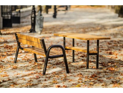 Stůl Spartan (Barevná kombinace Teak)