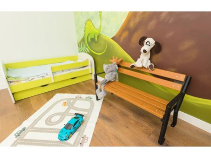 Dětská lavička rumcajs s loketní opěrkou