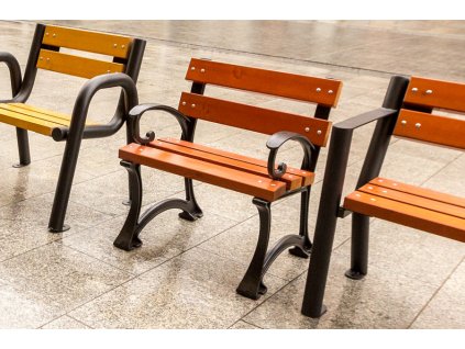 Parkové židle GDAŇSK BIS (Barevná kombinace Teak)