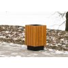 Odpadkový koš Centurion (Barevná kombinace Teak)