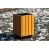 Odpadkový koš Centurion (Barevná kombinace Teak)