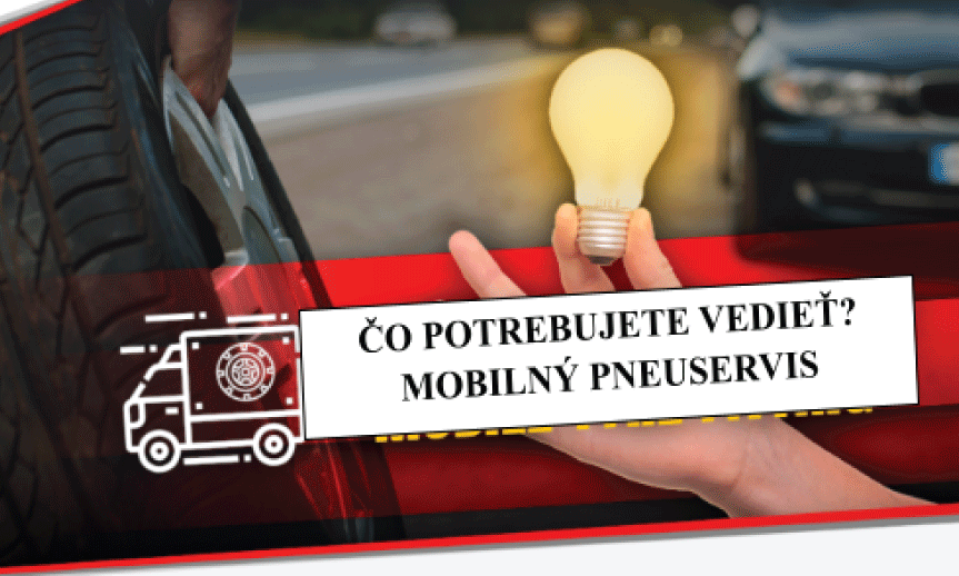 Mobilní pneuservis - základní prvky